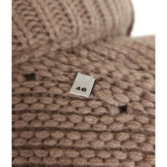 Ballantyne Short Montgomery Toggle Cashmere Cardigan 46 US 36 S Mens Beige $2685 - Picture 10 of 13